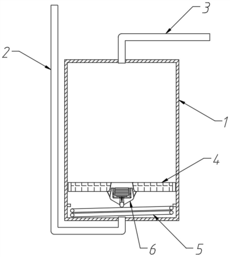 Cold water heating device for water dispenser