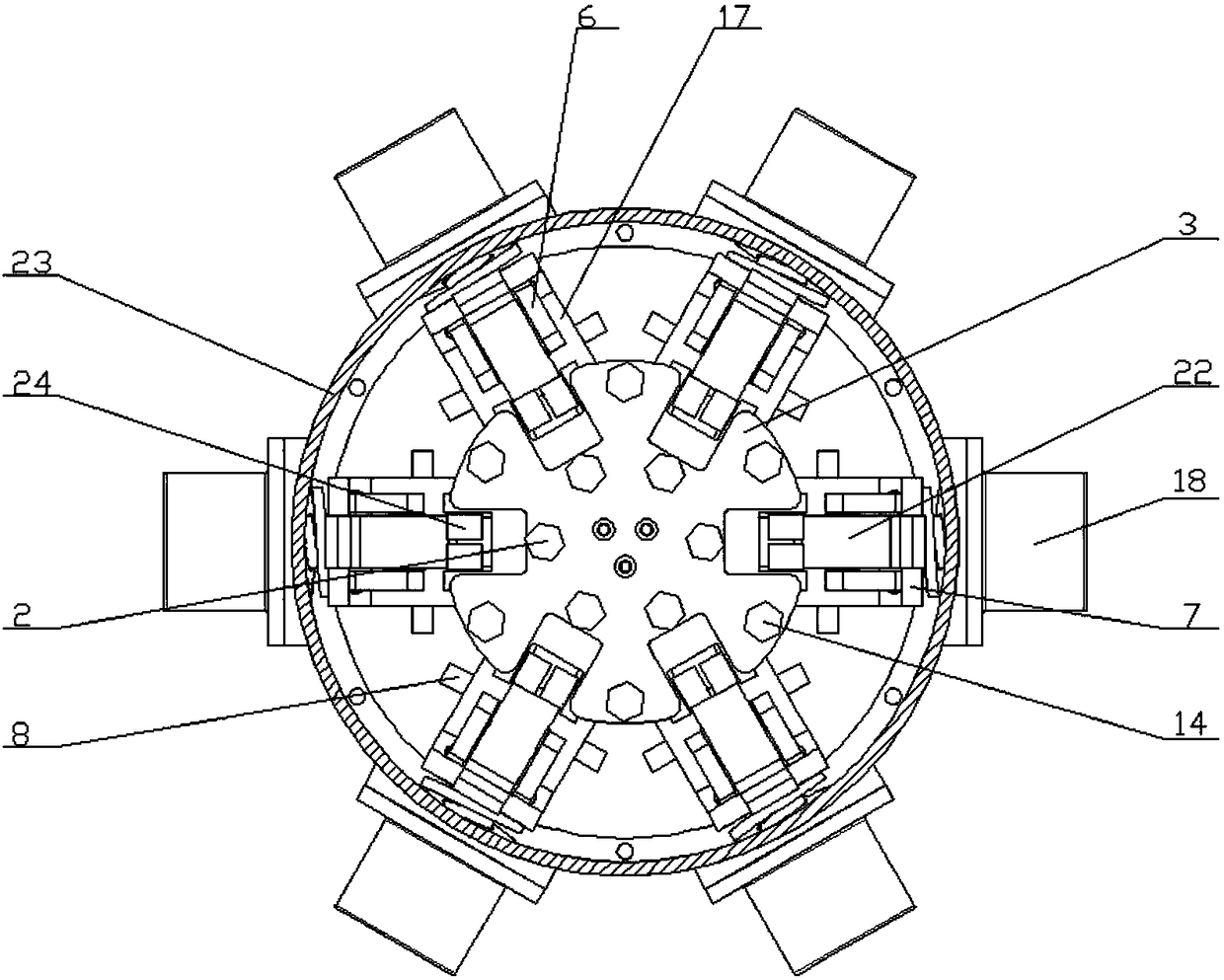 Intelligent constant-force damping support