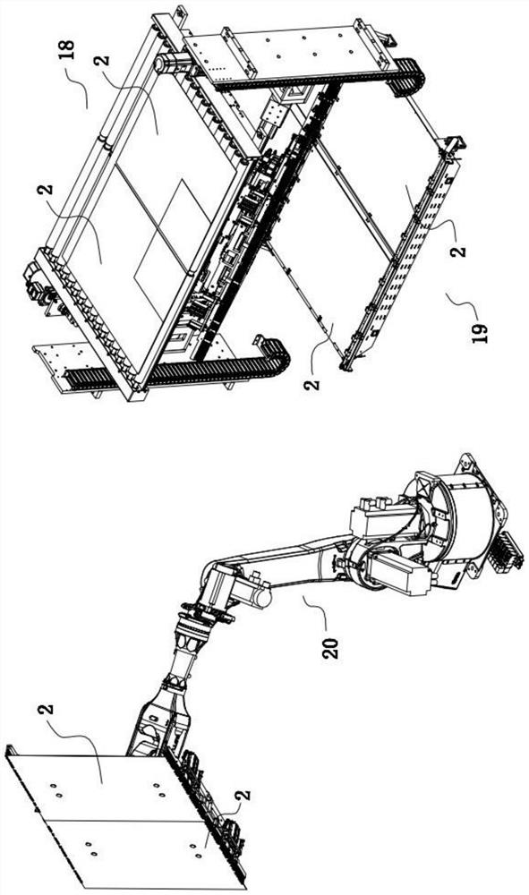 PCB lifting and overturning mechanism