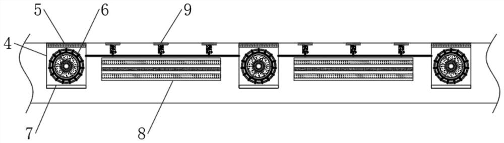 Anti-skid deicing device for ice and snow covered pavement