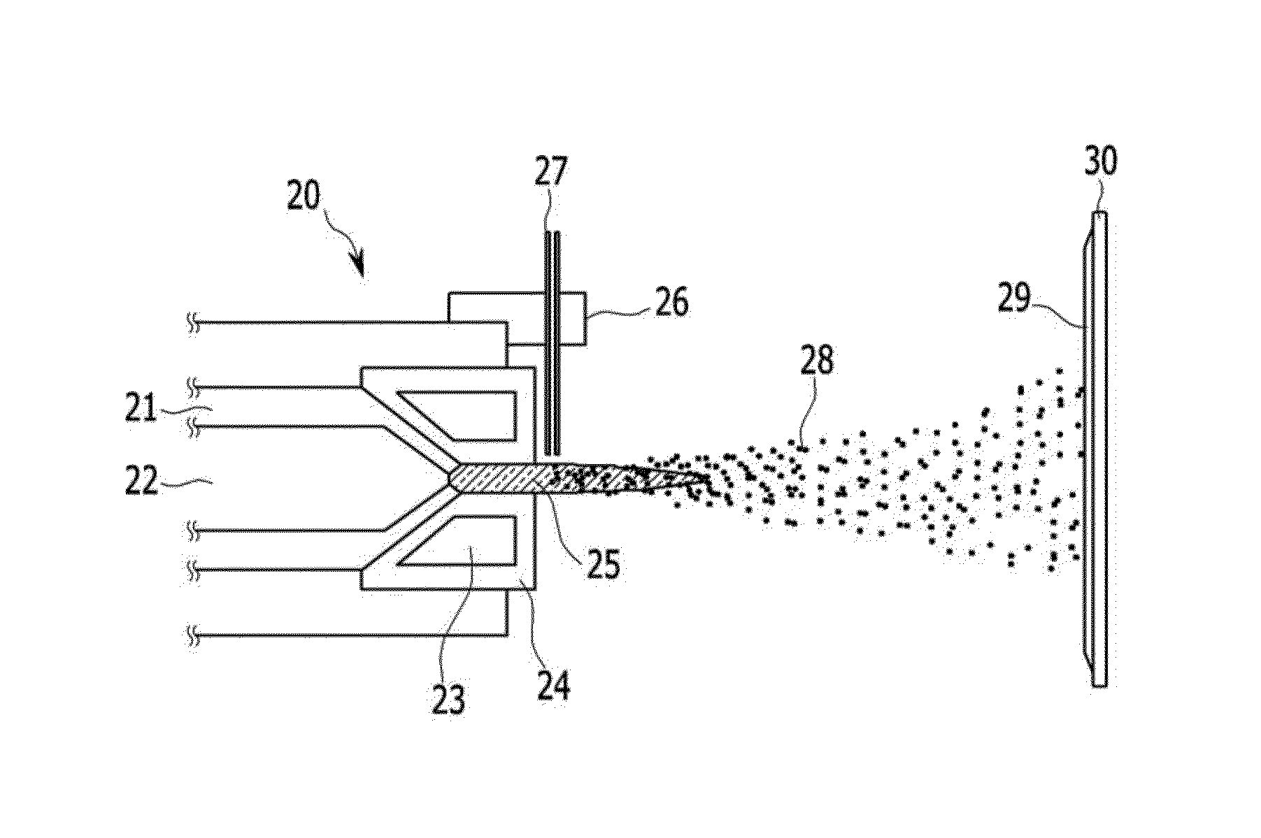 Multi-component thermal spray coating material and production method and coating method thereof