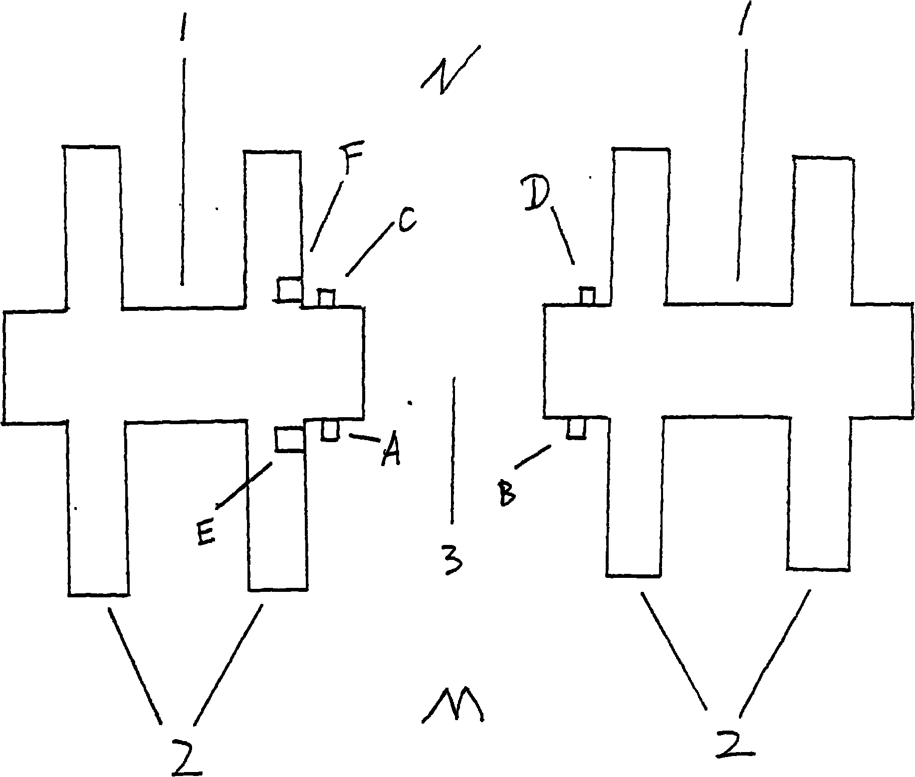 A series of anti-wave design for seaports or harbours