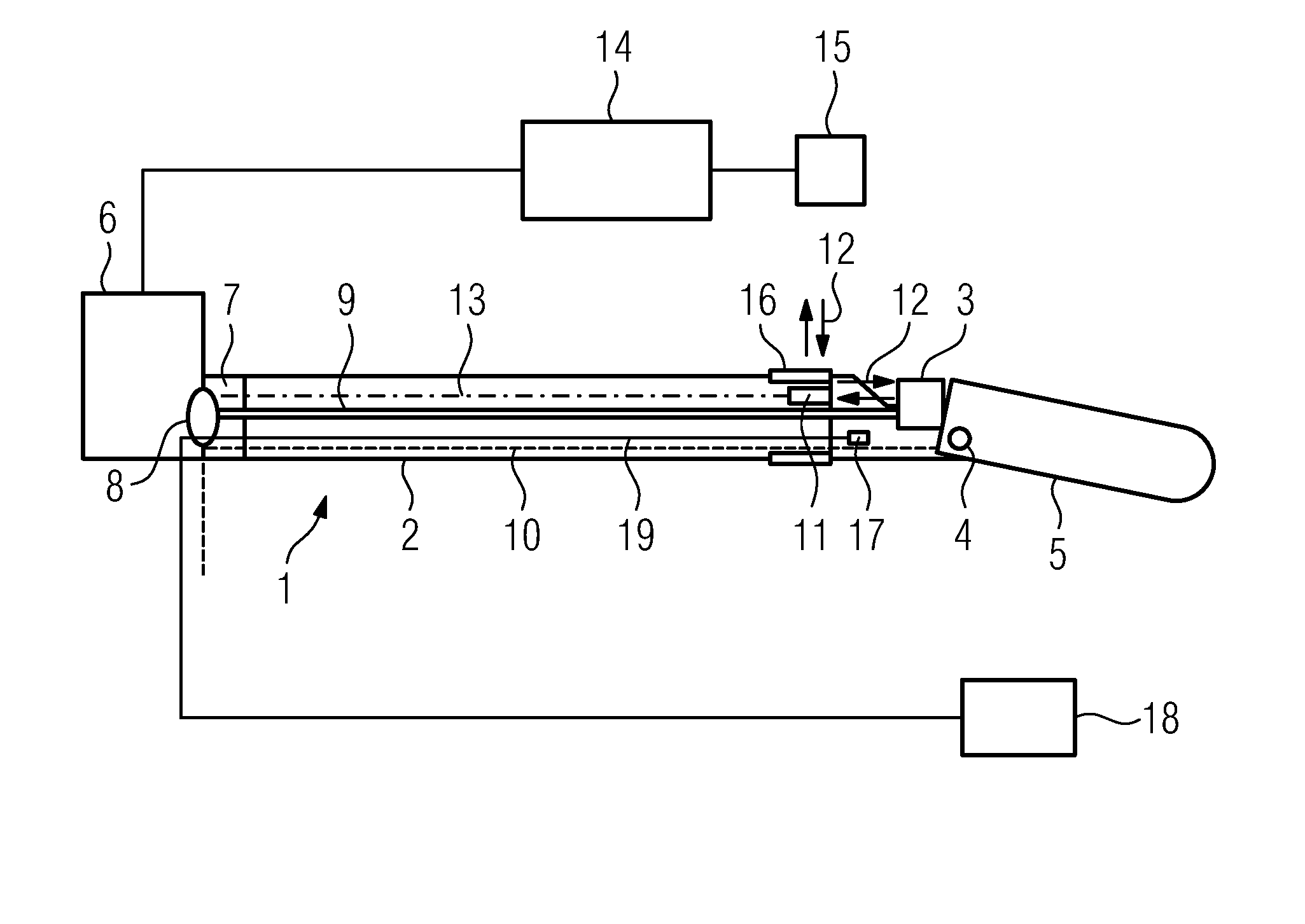 Catheter and medical apparatus as well as method for assisting an intervention to remove plaque