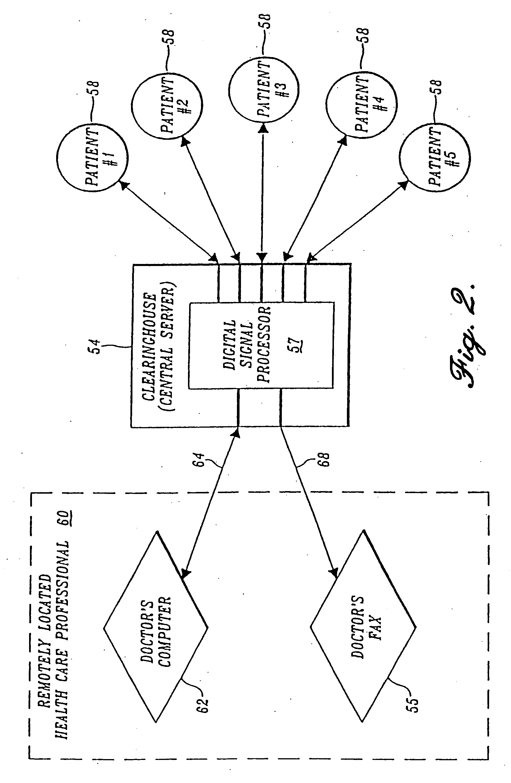 Remote health monitoring and maintenance system