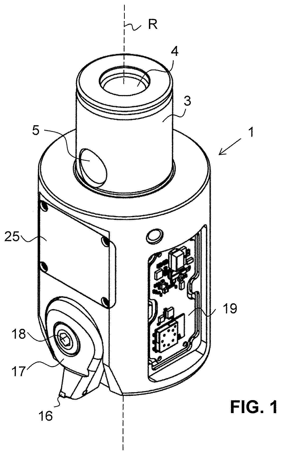 Boring Head With A Mechanism For Clamping A Displaceable Tool Carrier