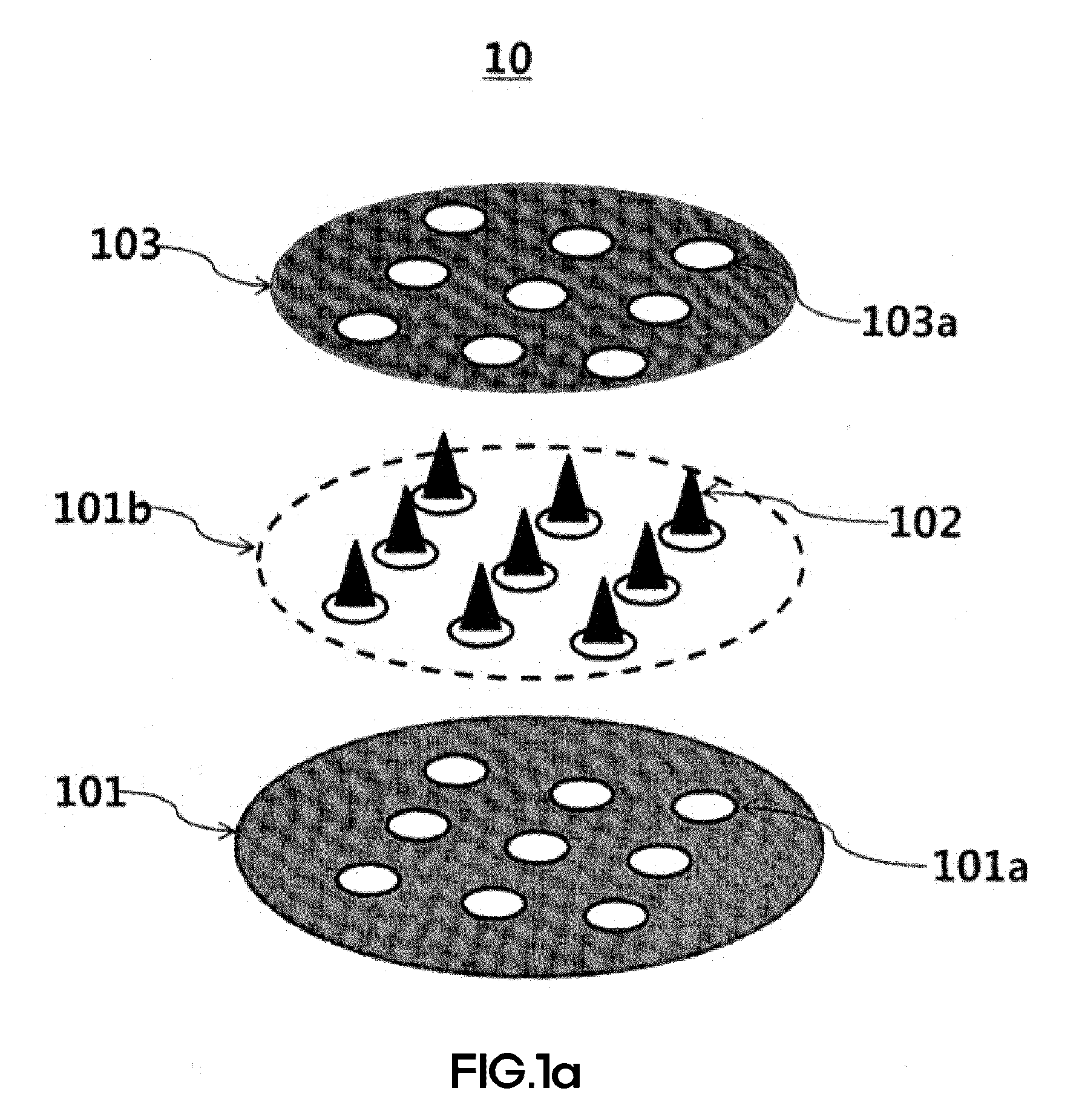 Painless and patchless shooting microstructure