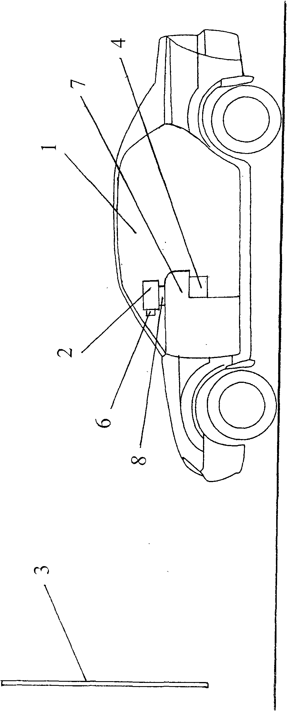 Riding vehicle digital cinema projection viewing device