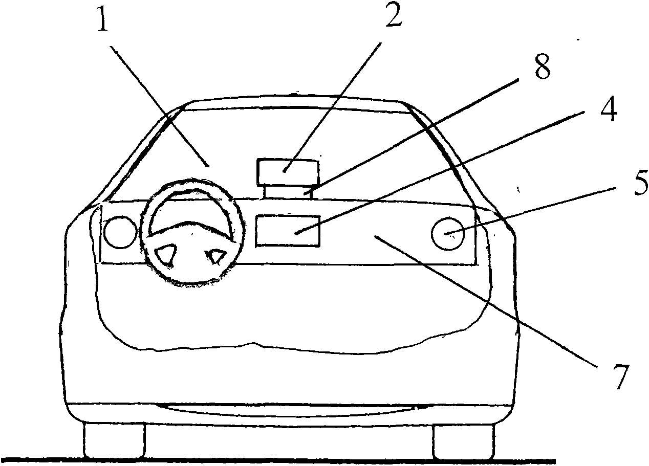 Riding vehicle digital cinema projection viewing device