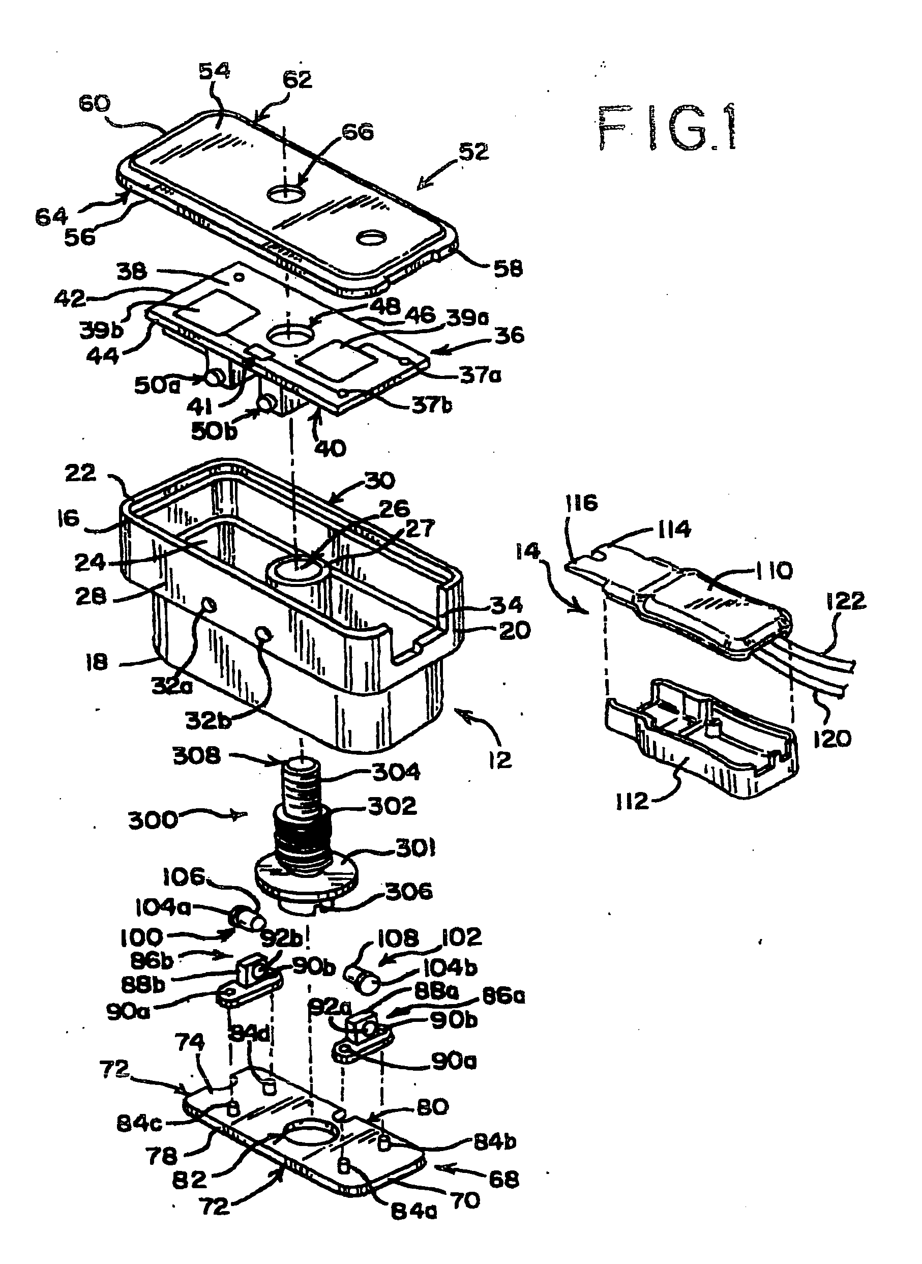 Apparatus, a system and a method for securing and/or for displaying a device on a fixture