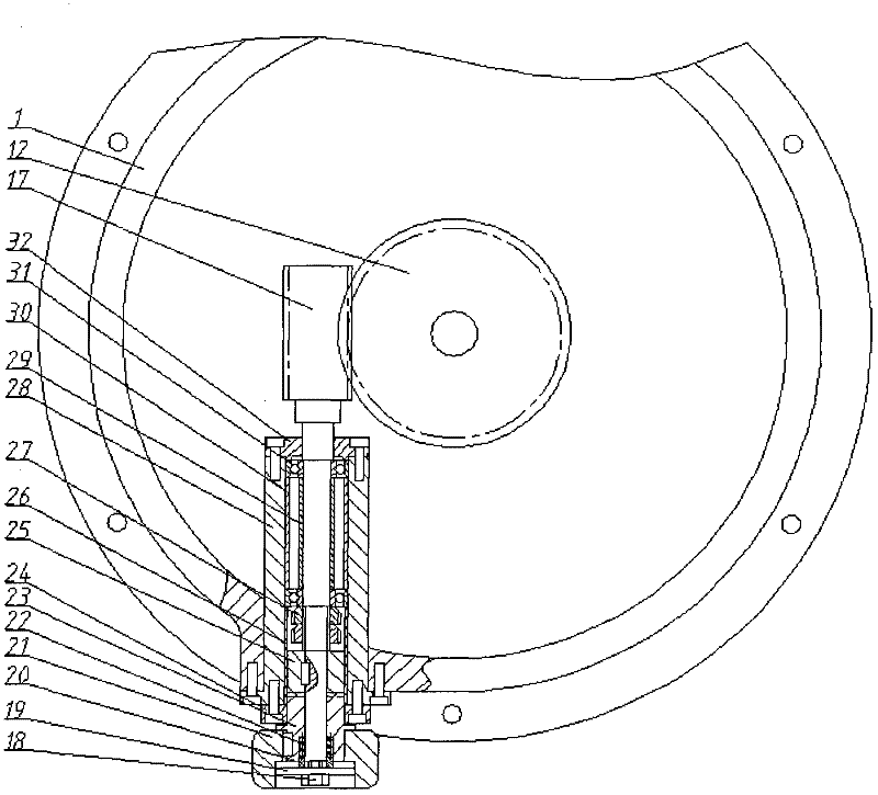 A clamp for inner support sleeve