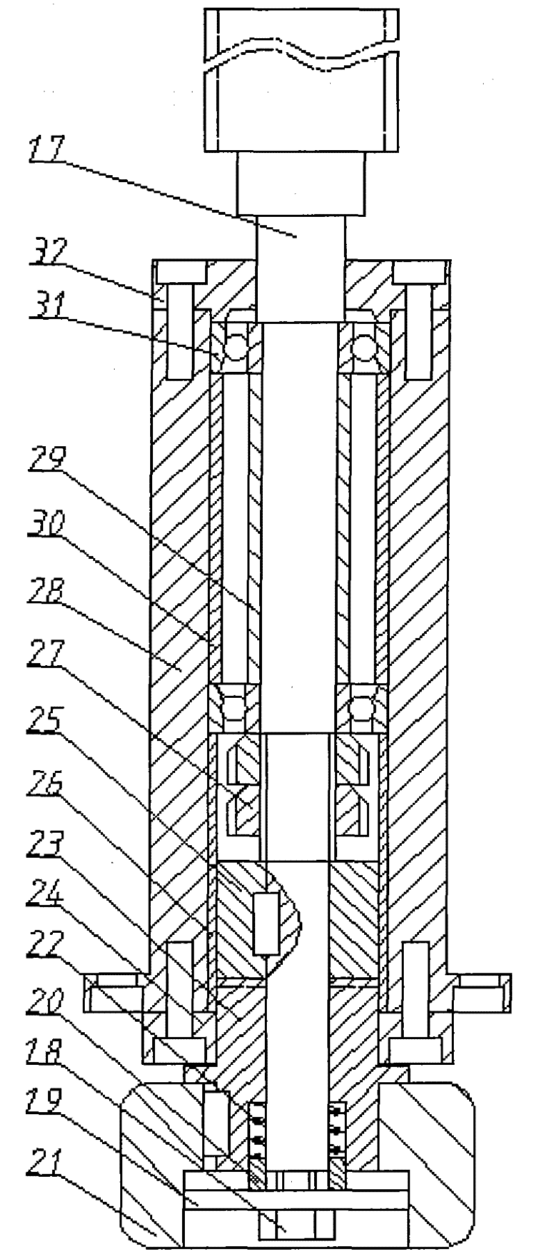 A clamp for inner support sleeve