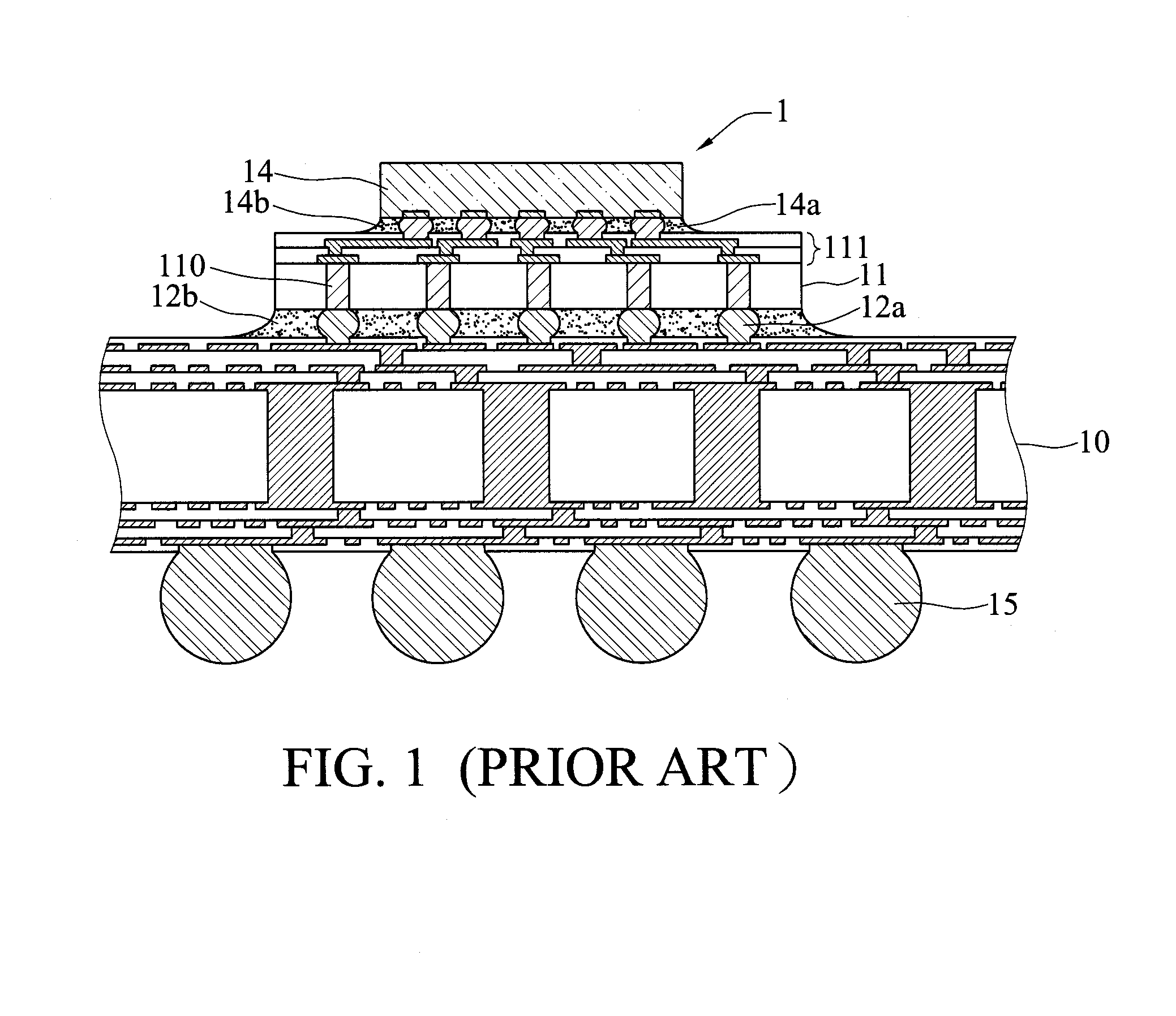 Semiconductor package and fabrication method thereof