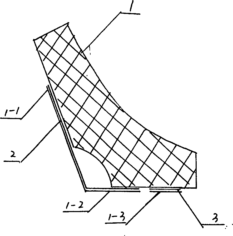 Flexible connected orthotics for ankle in feet