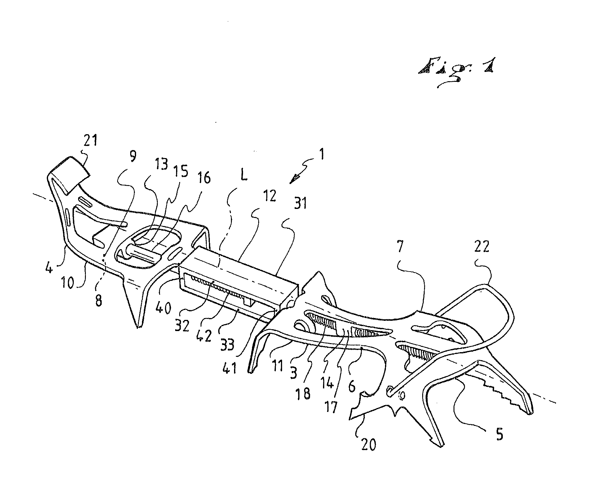 Footwear crampon