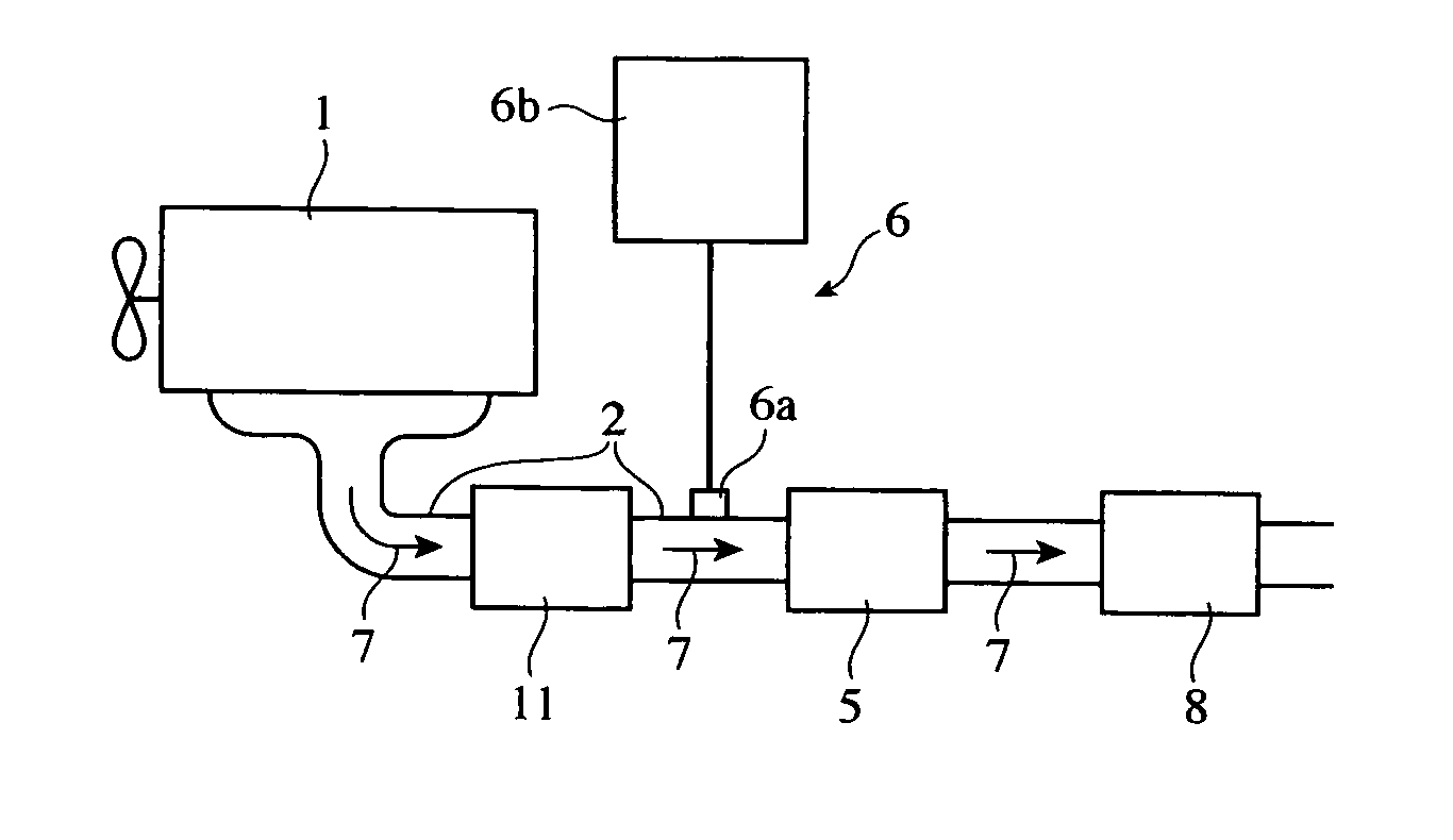 Exhaust gas-cleaning apparatus