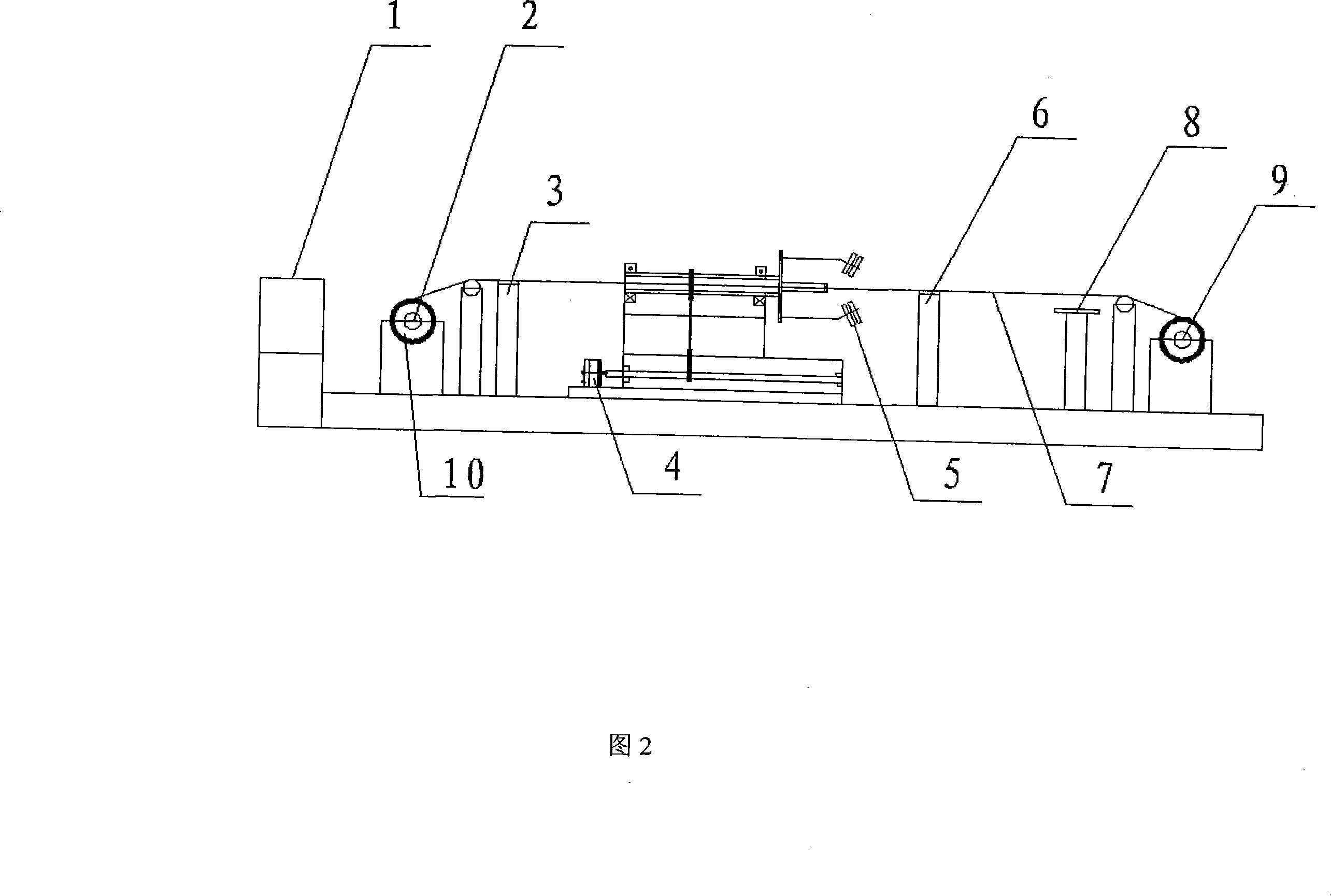 Digital control system of superconducting strip material insulation wrapping device