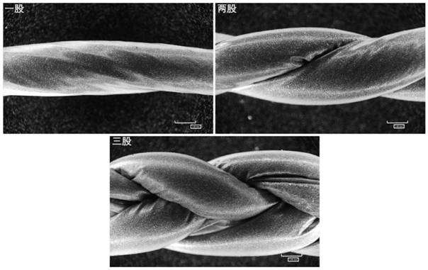 Magnetic particle elastic linear material as well as preparation method and application thereof