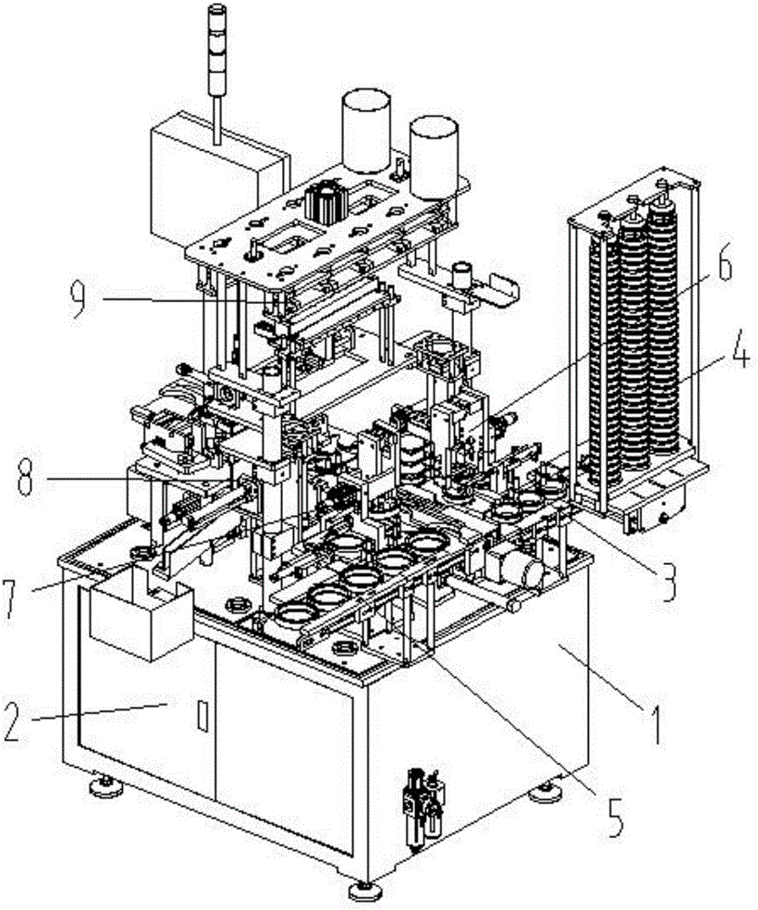 Automatic bearing assembly machine