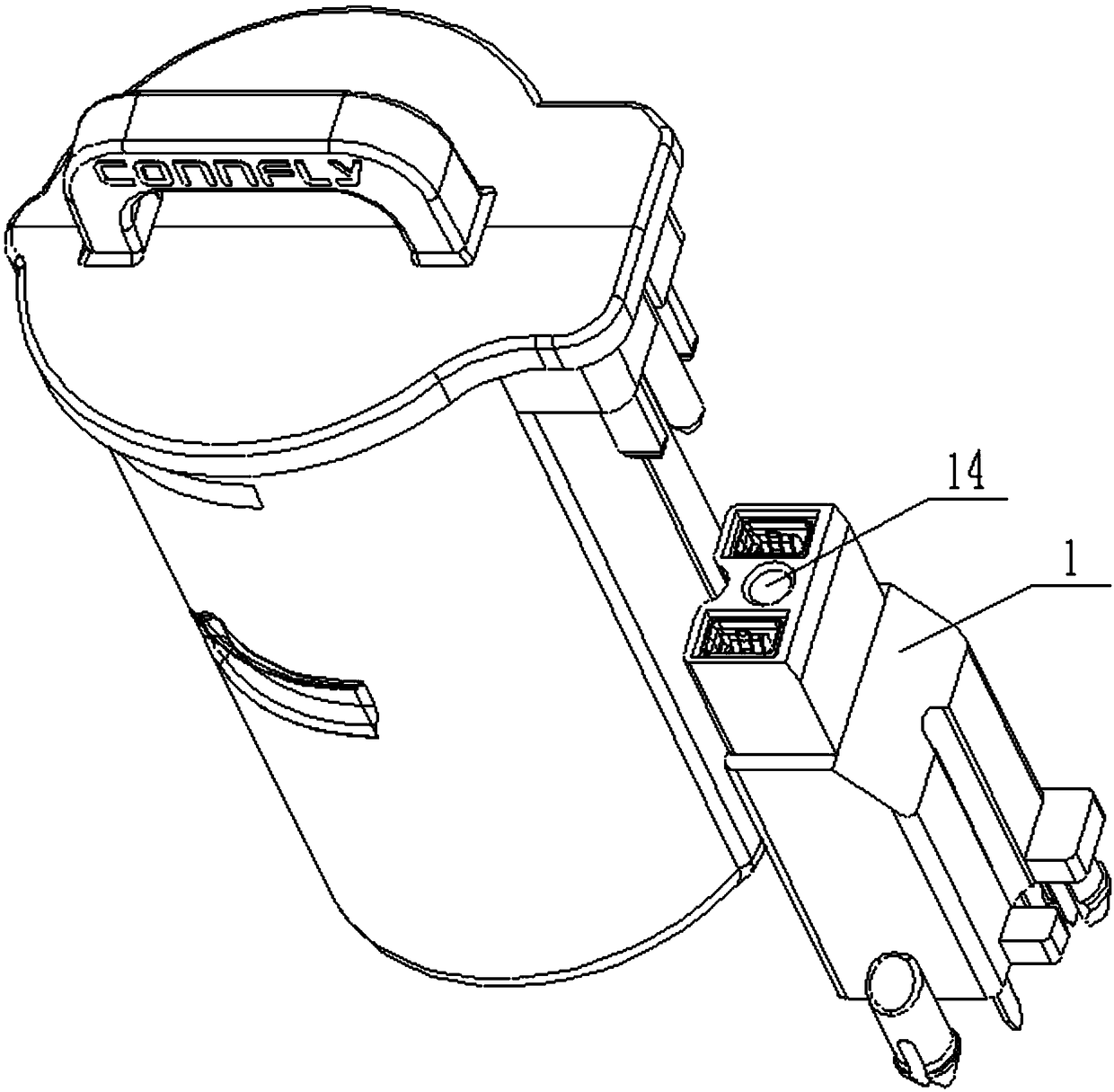 Plug-in connector