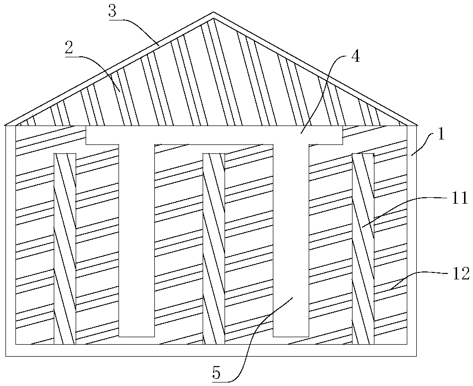 A high-heat-dissipating all-resin casting type busbar groove