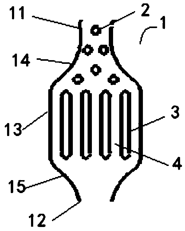 A column-row micro-reaction channel and micro-reactor