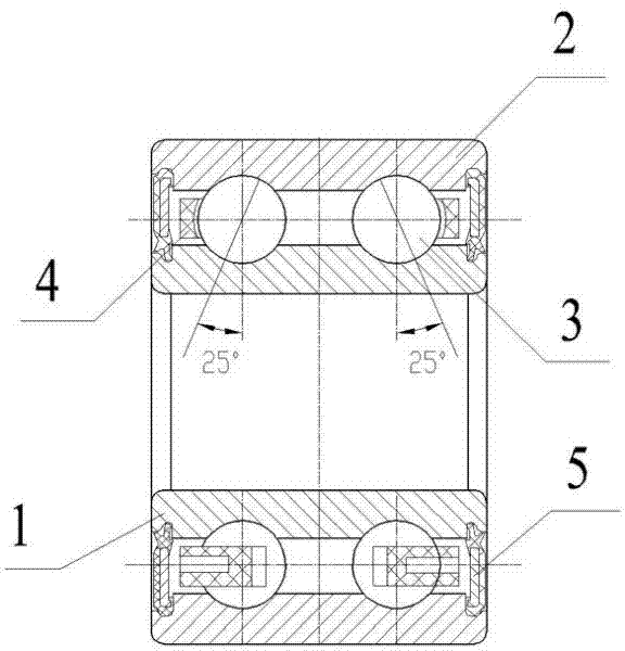 High-speed sealing integrated lower roller bearing