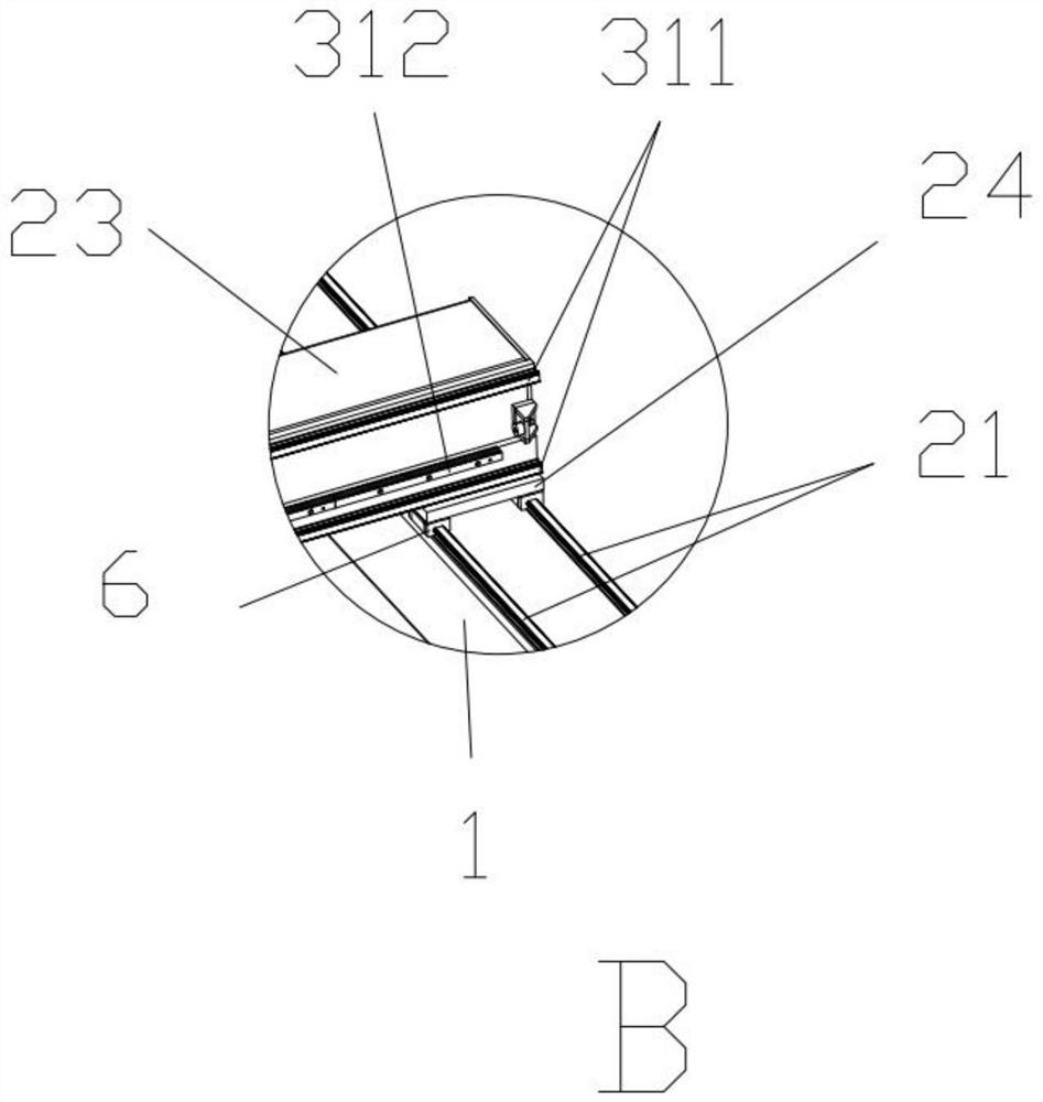 Lower die polishing device and polishing method