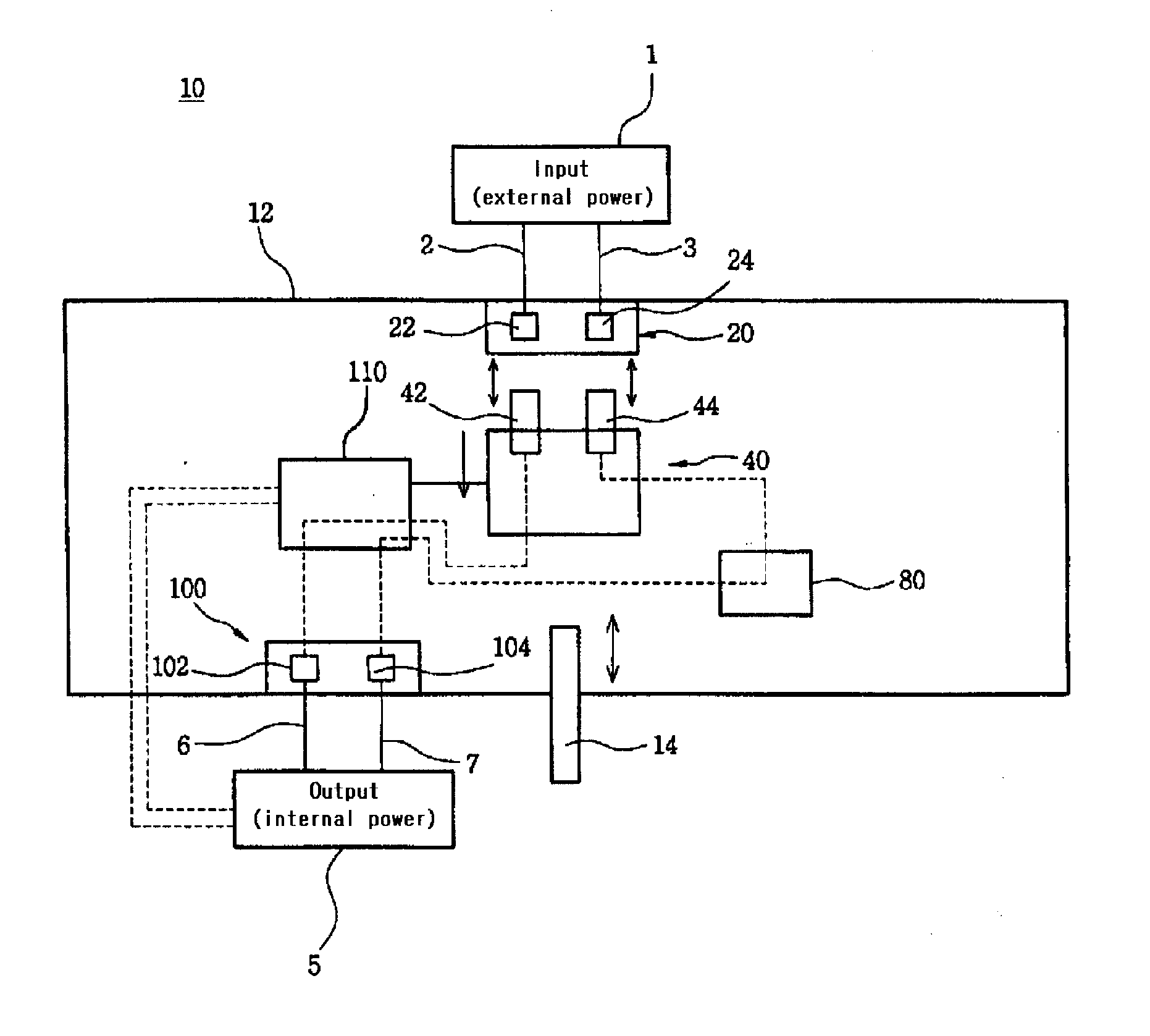 Standby power cut-off switch