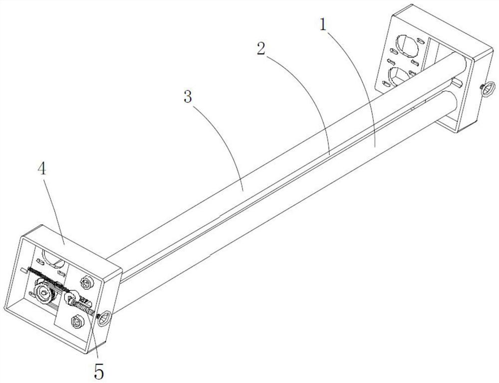 Yarn tension adjusting mechanism of warp knitting machine