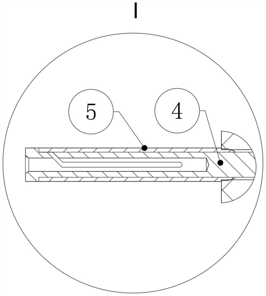 High-density connector with long plugging service life