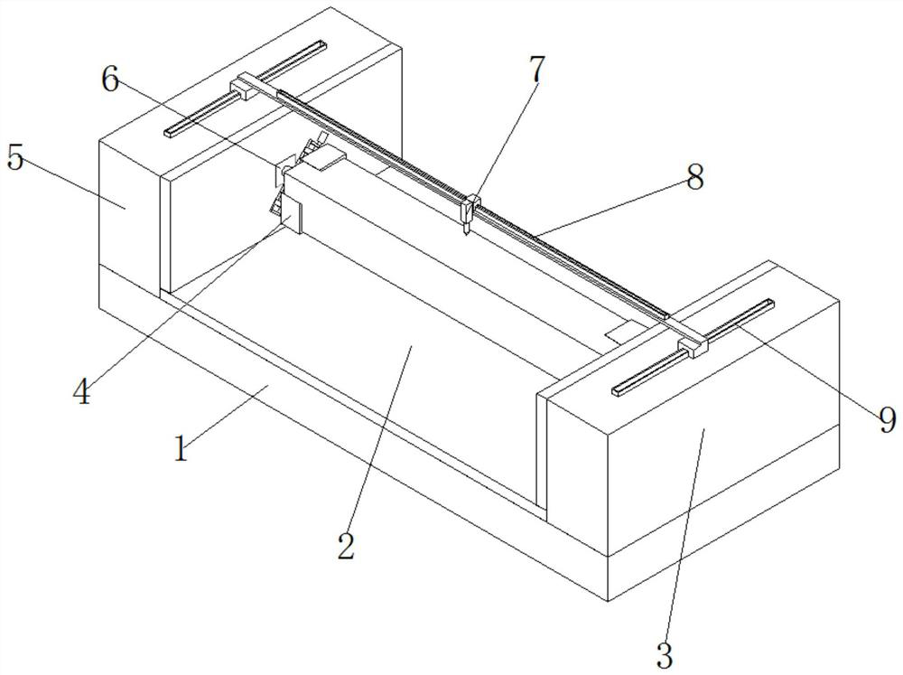 A small laser engraver for cubic column wood blocks