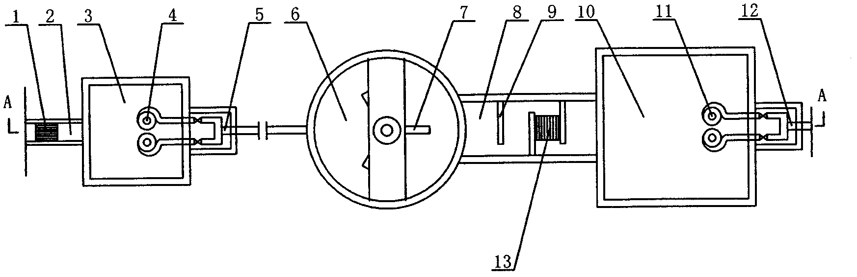 Biogas raw material pretreatment device