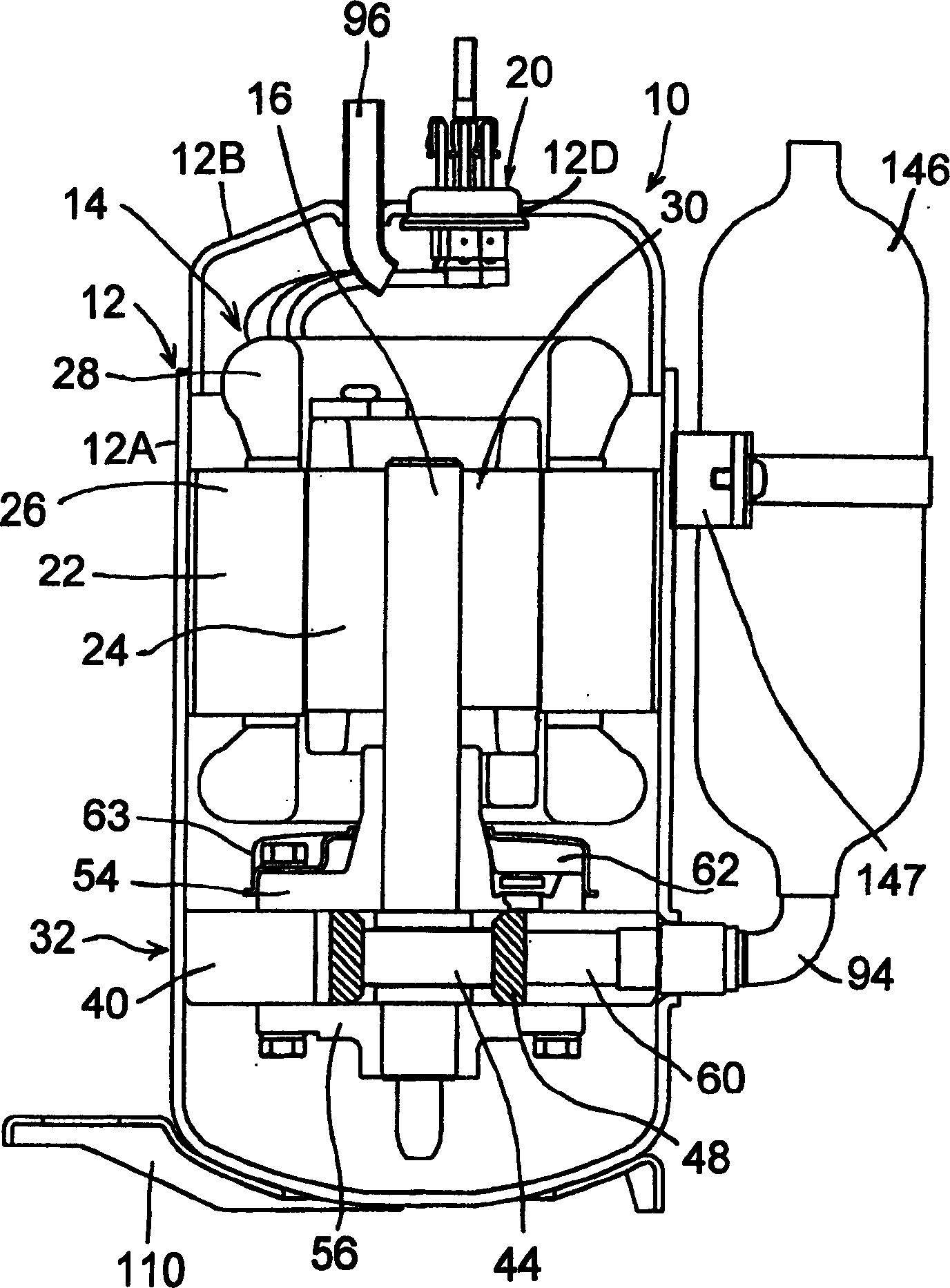 Rotary compressor and method for manufacturing the same