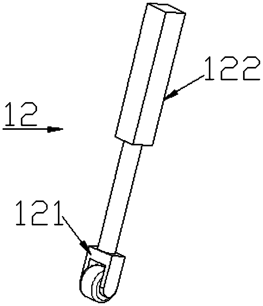 Greening belt trimming cart