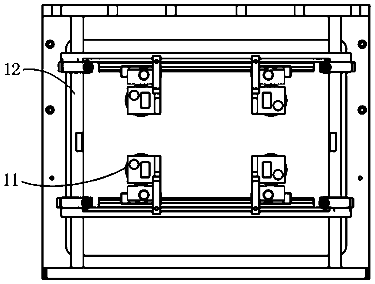 Multi-camera calibration device and method