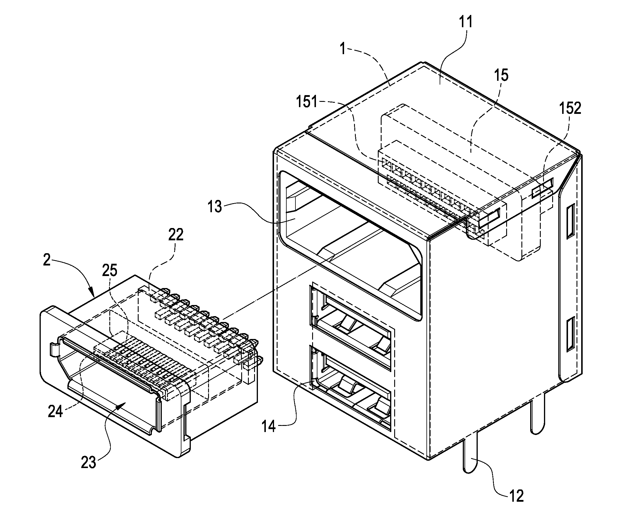 Modular electrical connector