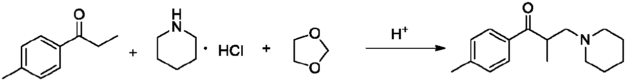 Method for preparing high-purity tolperisone hydrochloride