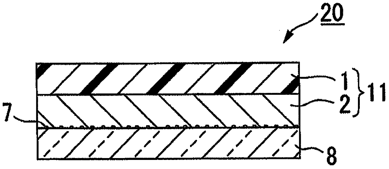 Release film for adhesive film, and adhesive film using the release film for adhesive film