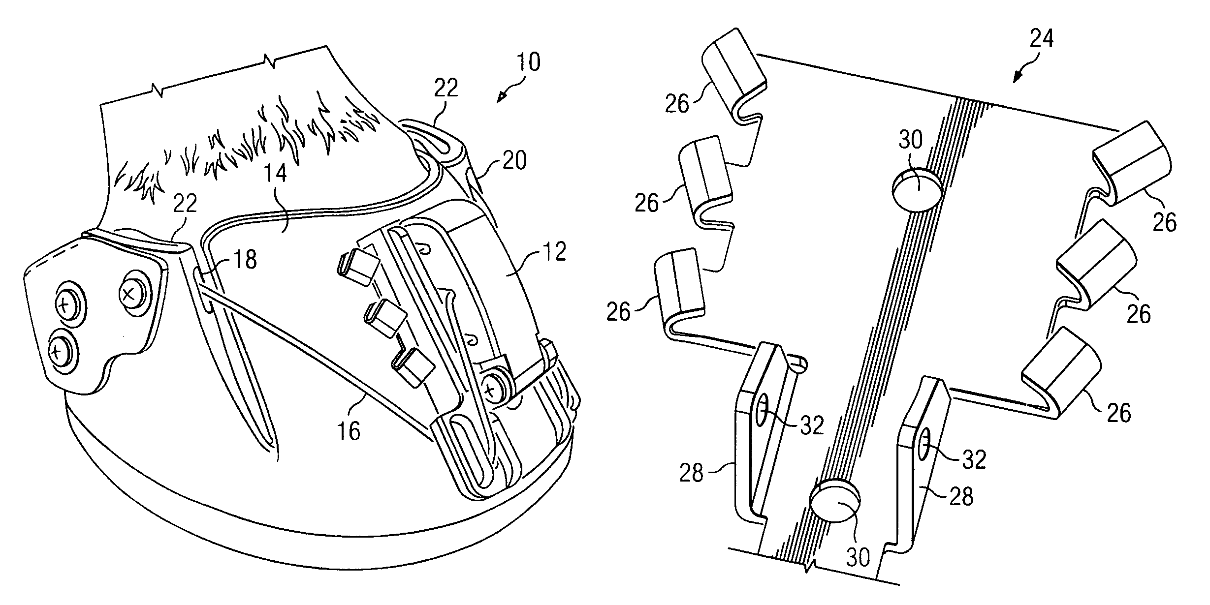 Adjustable horse-boot buckle