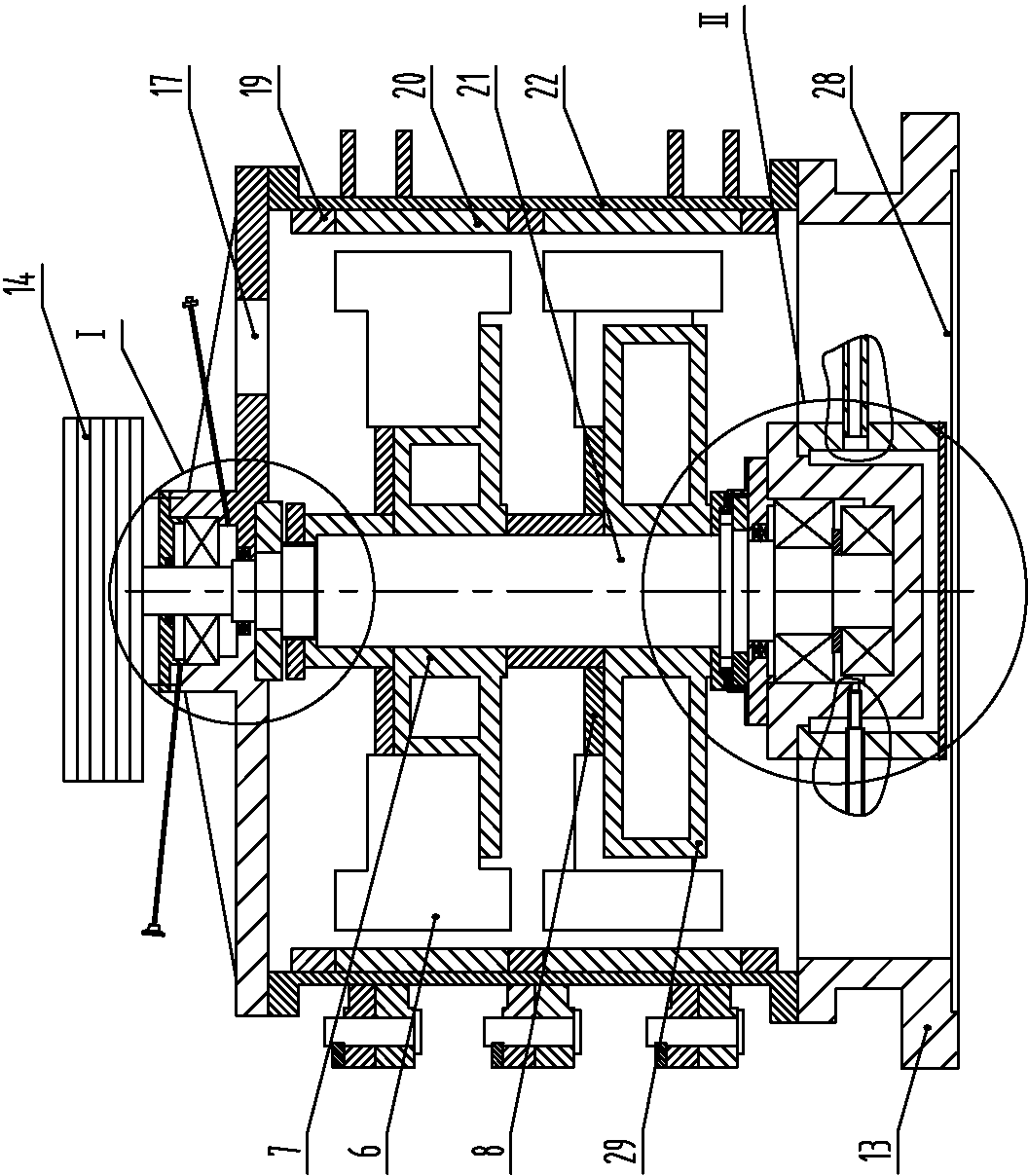 Industrial sand-making crusher