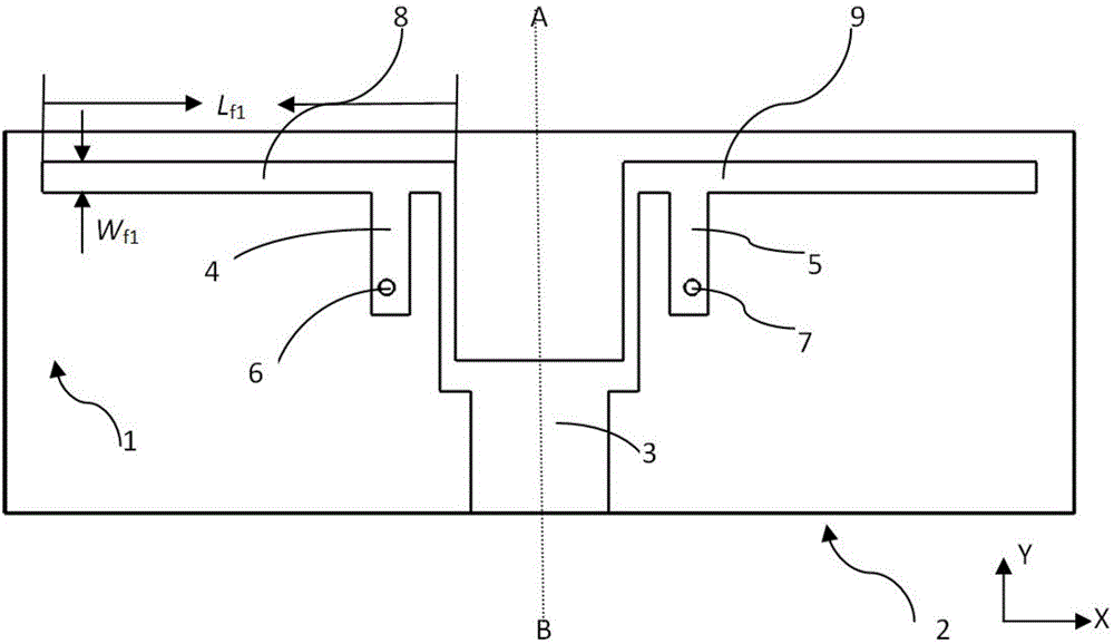 Wearable shunt-fed antenna