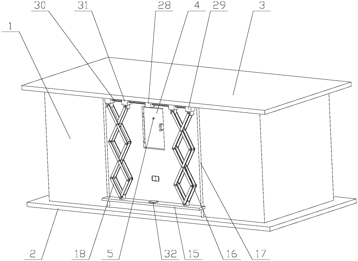 Machine room with anti-theft function for carrying block chain technology