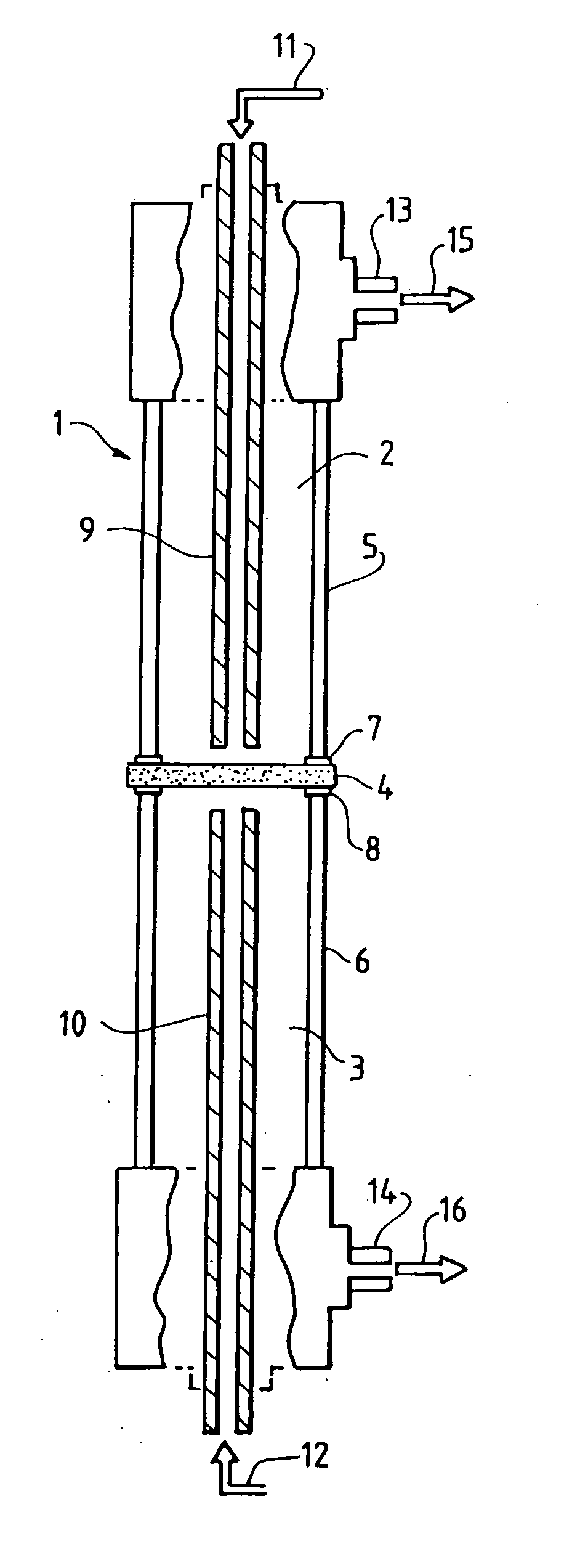 Solid multi-component membranes, electrochemical reactor components, electrochemical reactors and use of membranes, reactor components, and reactor for oxidation reactions