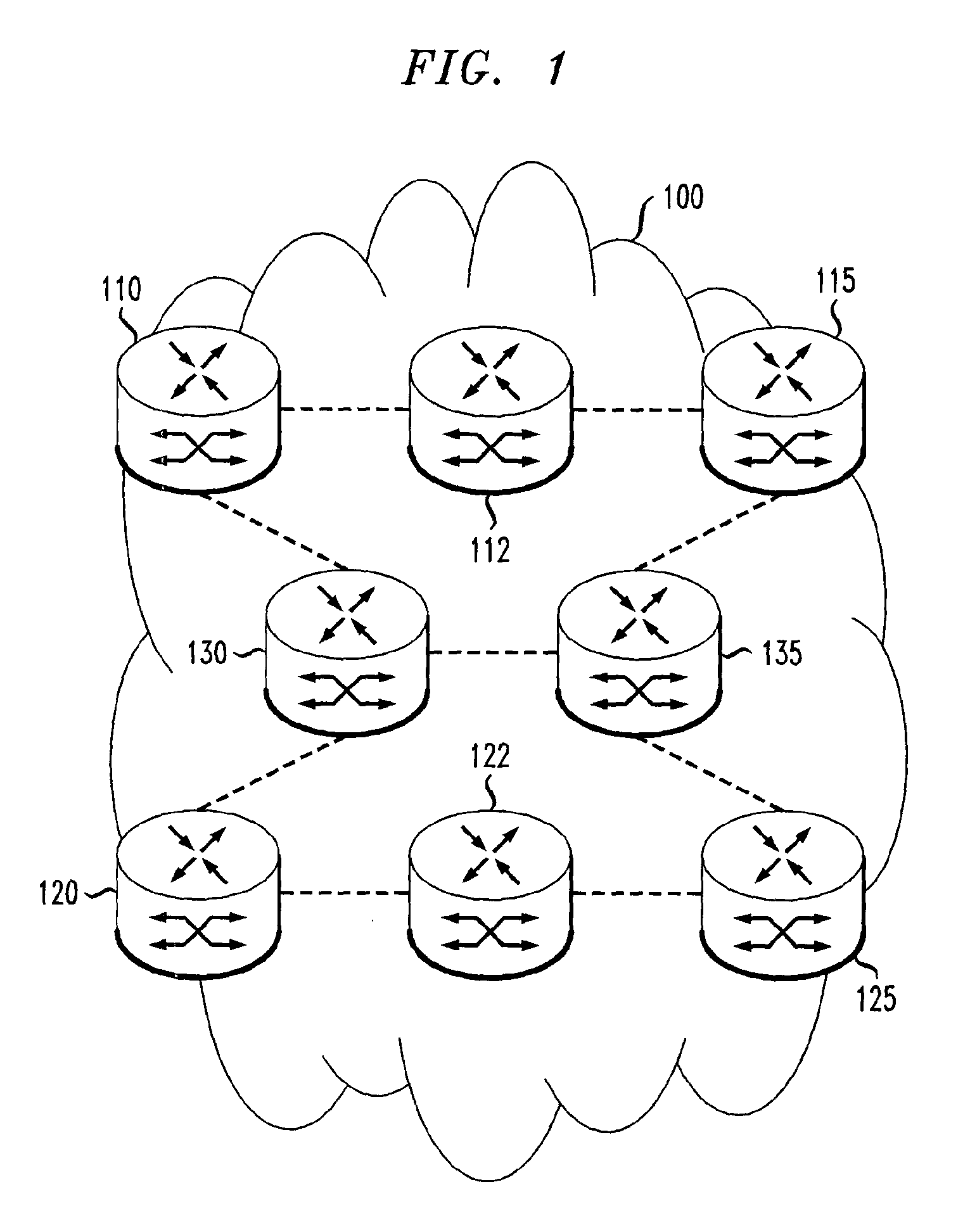 Method for Restoration and Normalization in a Mesh Network