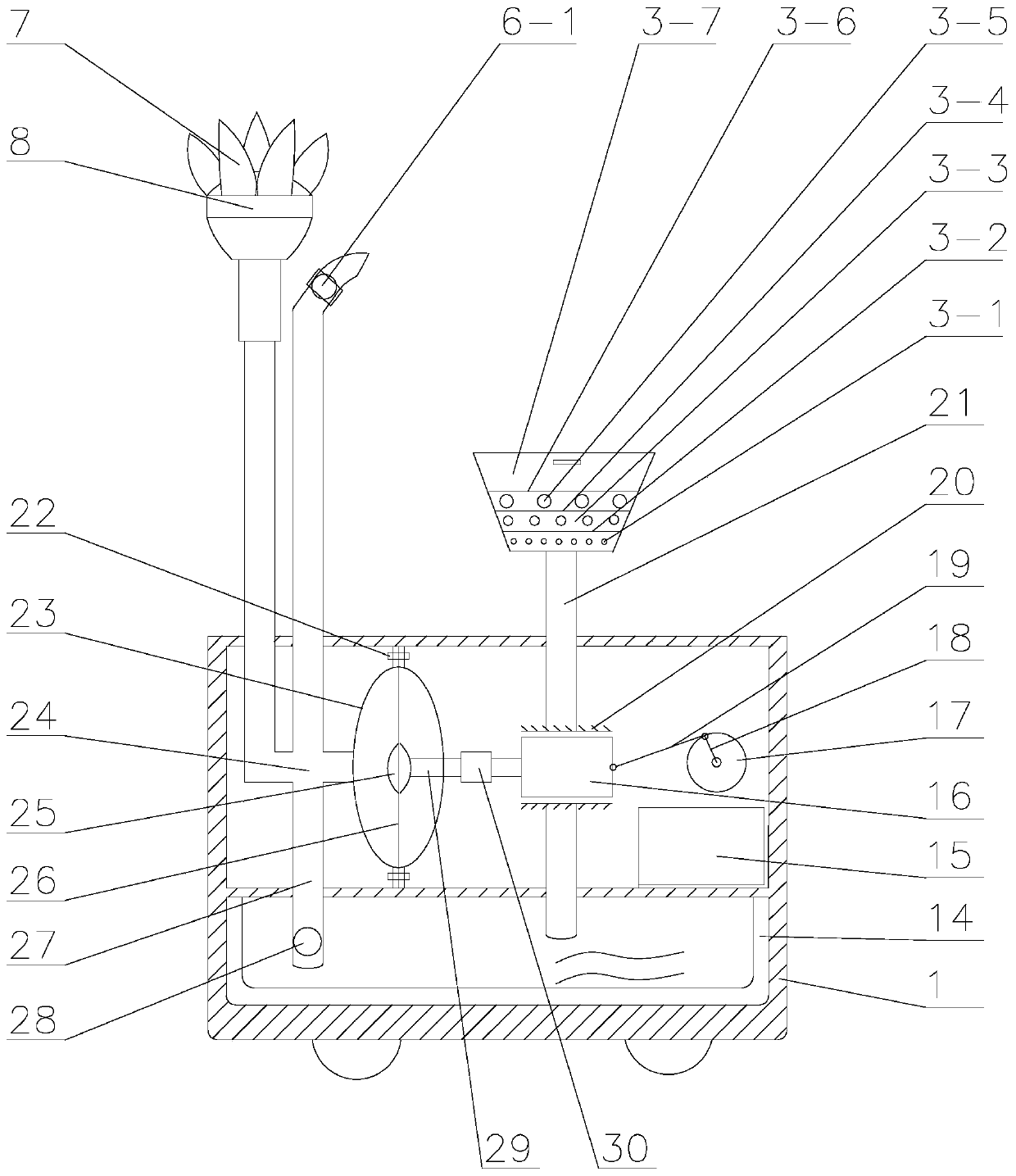 Bionic hand-washing robot capable of being used for washing hands by infants