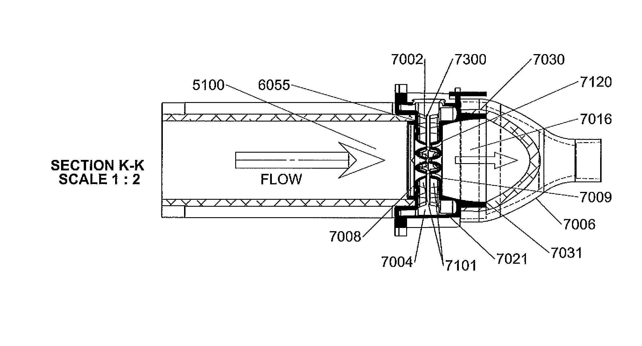 Concentrator for increasing the particle concentration in an aerosol flow