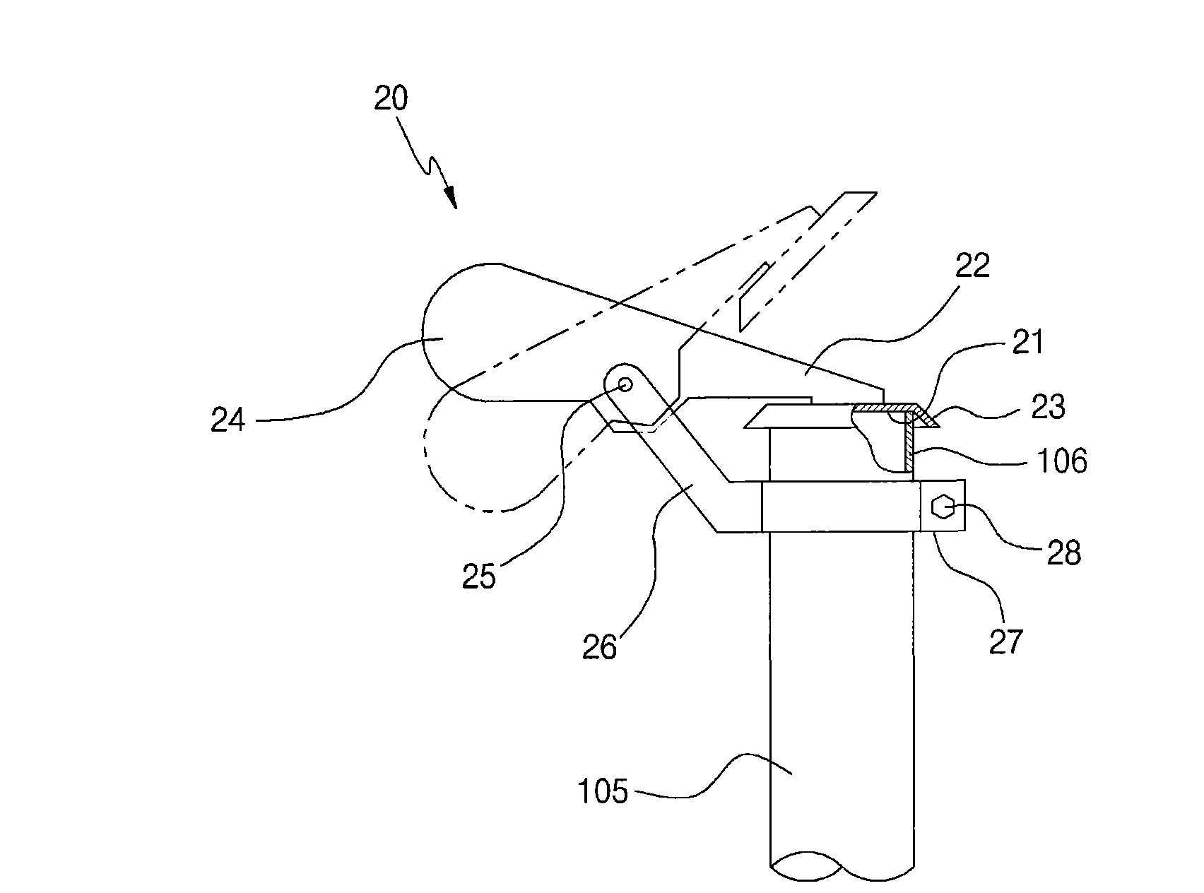 Rain hat apparatus for heavy construction equipment