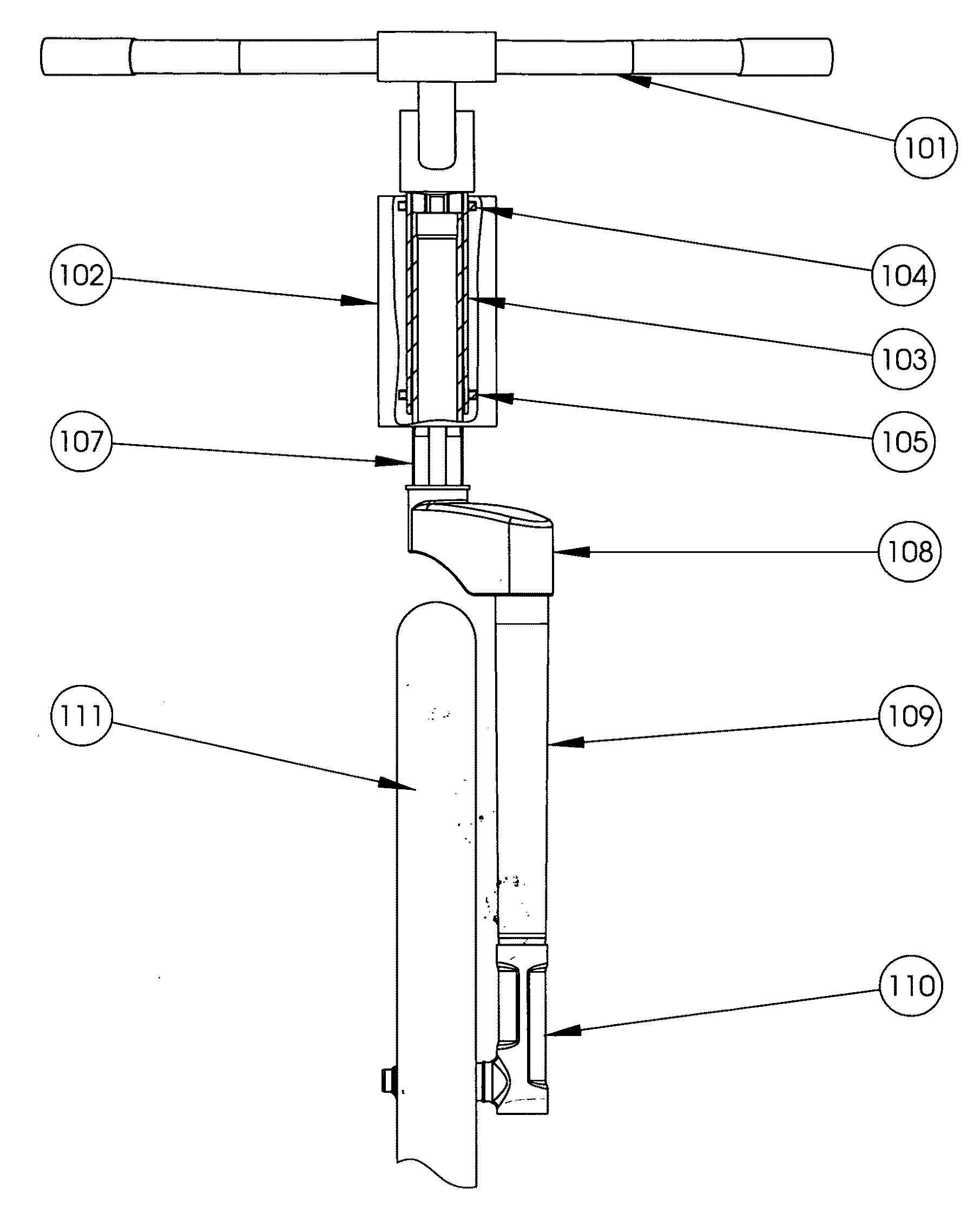 Bicycle suspension system