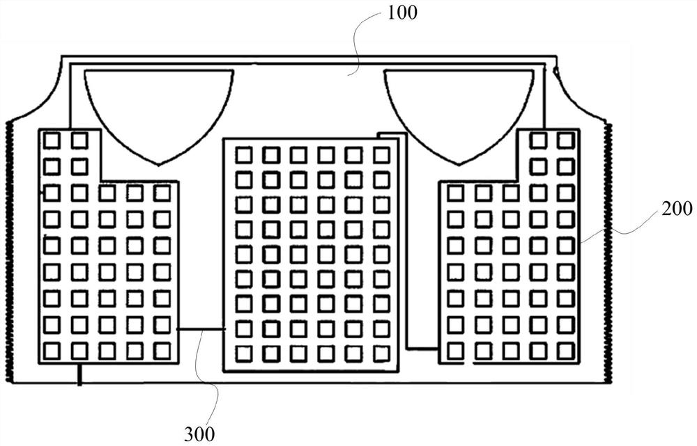 Cooling garment material and cooling garment