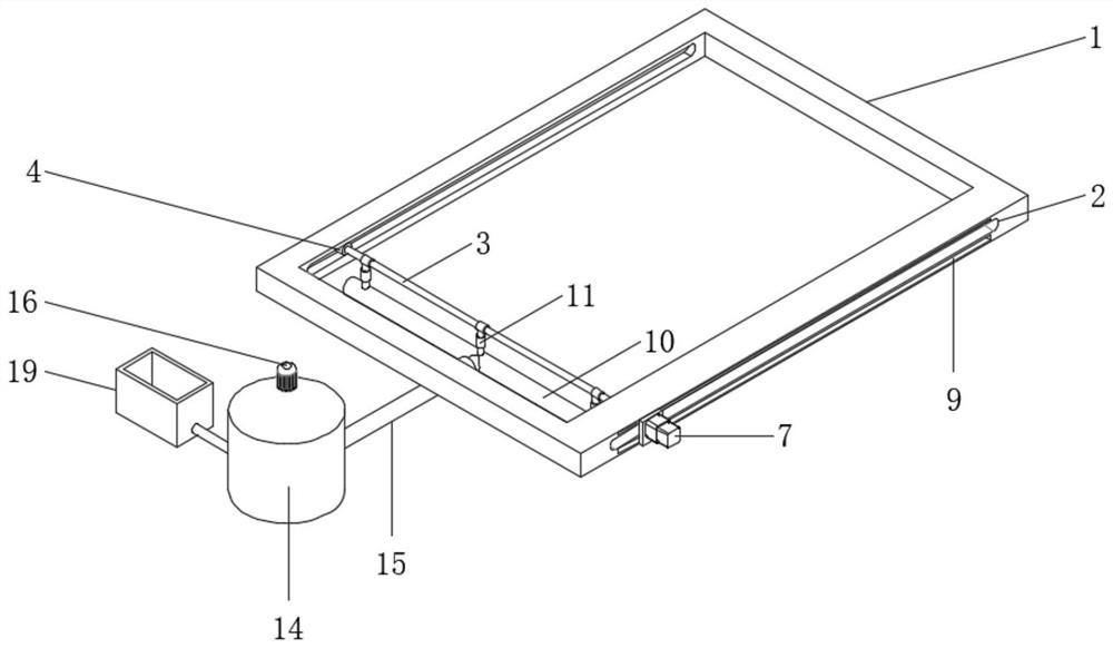 Sewage treatment disinfection device